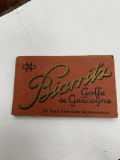 Vintage Postcard Booklet Biarritz France Bay of Biscay Unposted Unused Pre WWI picture
