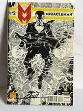 Miracleman #2 Neal Adams SIGNED Wizard World New Orleans Variant Set Color B&W picture