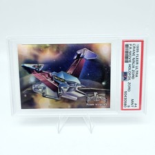 1995 Fleer Ultra Power Rangers Movie #4 Crane Ninja Zord PSA 9 Holofoil picture