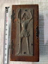 Antique Don Quixote Wooden Gilded Box picture
