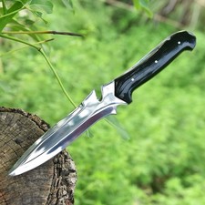 Resident Evil 4 Jack Krauser's Replica Movie RE4 Spring Steel Knife Double Edge picture