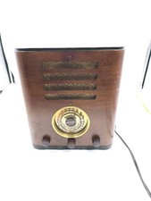 Crosley 517 Fiver  Mini Tombstone Tube Radio Working 1930s picture