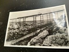 Pecos River train bridge Vintage RPPC Photo Postcard  picture