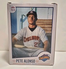 PETE ALONSO BASEBALL CARD BOBBLEHEAD BROOKLYN CYCLONES SGA NEW YORK METS 2024 picture