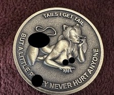 Sexy heads Or Talls Challenge Coin picture