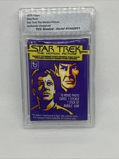 1979 Topps Star Trek The Motion Picture Wax Pack Authentic Unopened Encapsulated picture