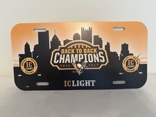 IC Light Beer Pittsburgh Penguins Vanity License Plate picture