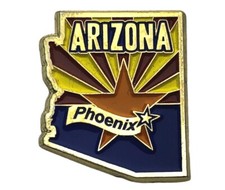Arizona State Of Capital Phoenix Hat lapel Pin AVA0312 F1D29Y picture