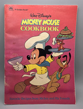 A Golden Book Walt Disney's Mickey Mouse Cookbook 1990 Soft Cover picture