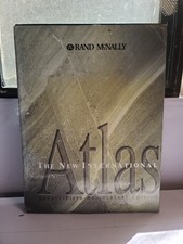 Rand McNally New International Atlas 25th Anniversary Edition 1994 Hardcover picture