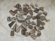 MIMBRES & MOGOLLON CULTURES NATIVE AMERICAN SW NEW MEXICO POTTERY SHARDS #1 picture