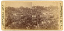 ARKANSAS STEREOVIEW - Eureka Springs - From South Mountain - Barker picture