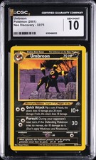 2001 NEO DISCOVERY #32 UMBREON CGC 10 picture
