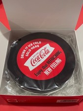 Coca-Cola Taito Kuji E Award Vintage Metal Can Case, Black, Open Box Sealed Bag picture