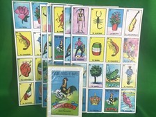 LOTERIA MEXICANA 10 Tablas & Baraja Hechas en casa   (HOMEMADE) picture