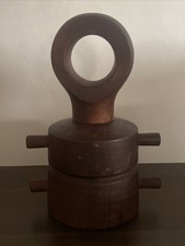 Vintage Dansk #857 Teak Wood Pepper Mill Jens Quistgaard MCM Denmark picture