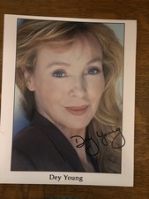 Dey Young- Signed 8 X 10 Color  Photograph picture