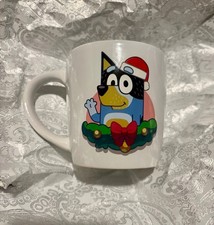Bluey Ceramic Holiday Mug Bluey Santa Festive Christmas “The Bandit” by Galerie picture