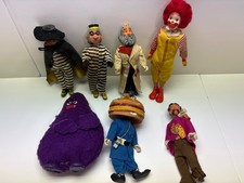 7 Vintage 1976 REMCO McDonald’s, Hamburglar, Professor, Officer Big Mac, More picture
