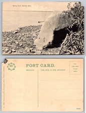 Spring Rock Bemidji Minnesota Bloom Bros. Publisher Postcard picture