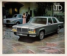 1980 Ford LTD Luxury Car Sedan Wagon Retro Auto Vintage Dealer Promo Booklet picture