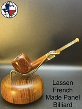 Vintage Lassen French Made Panel Billiard Tobacco Pipe picture