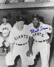 Monte Irvin Autographed Signed 8x10 Photo - MLB Giants Eagles Cubs HOFer - w/COA picture