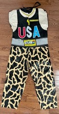 VERY RARE 1986 Vintage GI Joe Sgt Slaughter Costume WWF  1980’s - No Mask picture