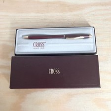 Cross Century Matte Burgundy & Gold Pen 2202 w/ Box picture