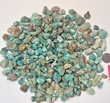 676 Grams of Stabilized American Turquoise Rough Nevada Turquoise Fox mine rough picture