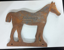 Vintage Metal Cast Iron Horse Windmill Weight Dempster Beatrice Nebraska RARE picture