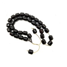 Baltic Amber Tasbih 33 Worry Beads 11x9mm Cherry Handmade 25.7g picture