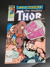Thor (1966) #411 1st Print Ron Frenz Juggernaut 1st Cameo App Of New Warriors NM picture