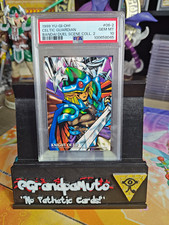 Bandai 1999 Yu-Gi-Oh Celtic Guardian #06-2 Duel Scene Coll 2 PSA 10 JP picture