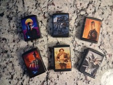 Black Metal Flip Top Lighters HORROR HALLOWEEN THEMED *Pick Your Character* picture