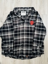 Cakeworthy Star Wars Darth Maul Phantom Menace Flannel Shirt Adult 3XL Black picture
