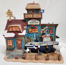 Lemax Holiday House Burk's Marina picture
