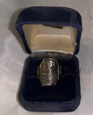 1933 Chicago Century of Progress Sterling Souvenir Ring picture