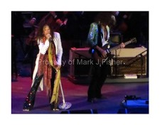 STEVEN TYLER AND JOE PERRY - 4x6 (in 5x7 mat) picture