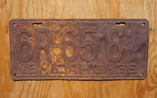 1936 TWIN FALLS County IDAHO License Plate picture