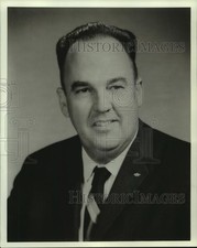 1968 Press Photo J. P. Daniel, Ray Geophysical Division, Mandrel Industries picture