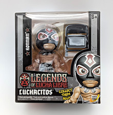 Boss Fight Studio Legends of Lucha Libre Cuchacitos Konnan Figure w/ Accessory picture
