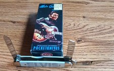 Case ELVIS PRESLEY Stockman 2010 43090 DL SM White Knife CA17502 Unused W/Box PW picture