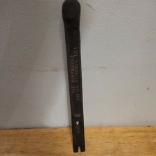 VINTAGE NOX TOX WOOD & CEATE HAMMER & PRYBAR Reads Craftsman Steel Tools picture