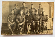 Handsome young men soldiers affectionate guys military Vintage Photo picture