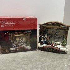 Holiday By Kirland’s Merry Christmas Signing Carols With Falling Snow Motion Vng picture