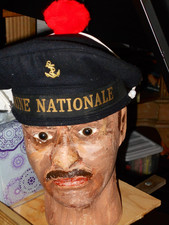 Original French WW2 Naval em hat picture