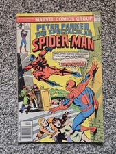 Peter Parker The Spectacular Spider-Man #1 Marvel 1976 Bronze Age Tarantula VF picture