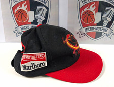 Marlboro Adventure Team Lizard Rock Black/Red Strapback Snapback Cap Hat picture