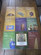 The Great Courses Lot 8 CD'S 1 DVD New Religion CS Lewis Louvre Augustine MORE picture